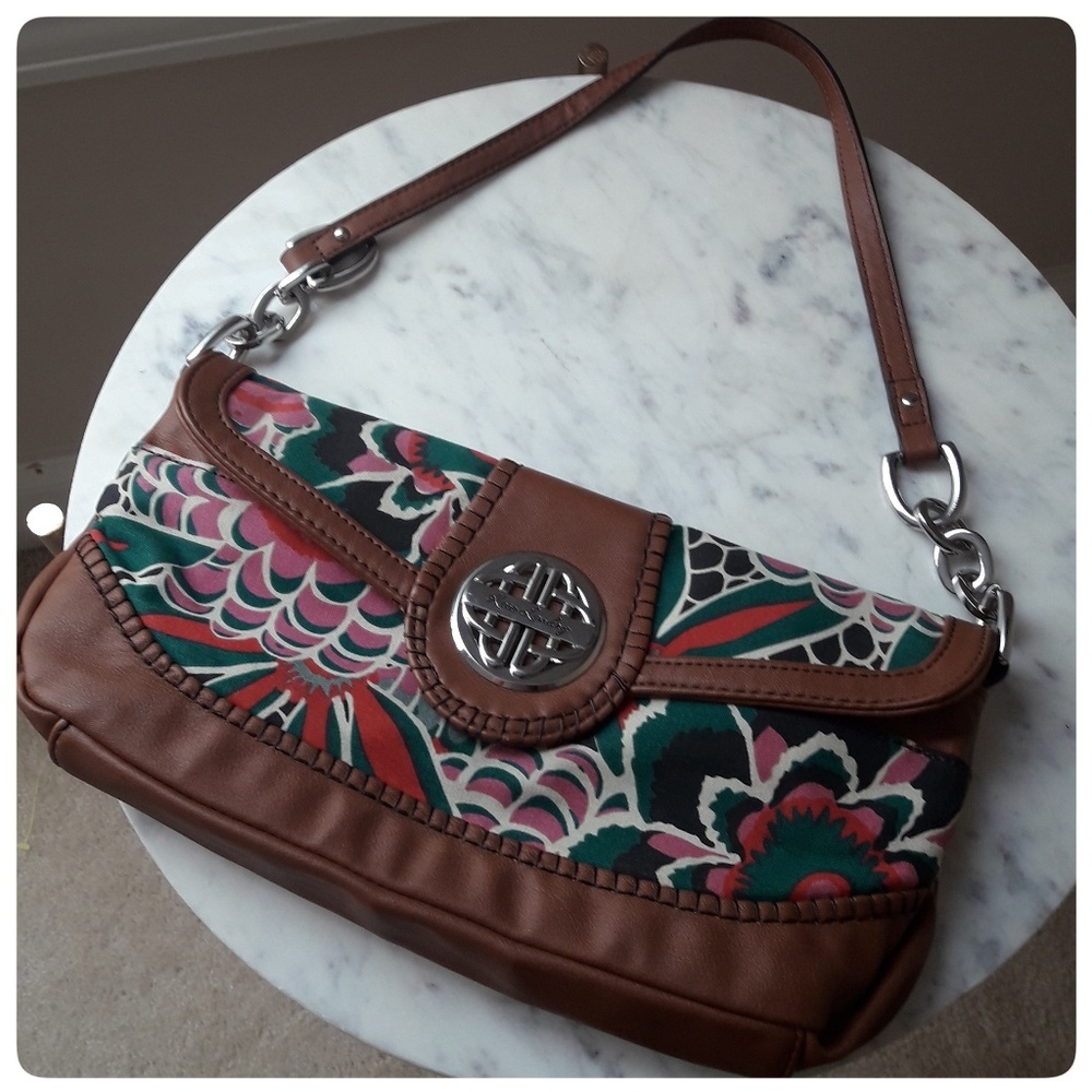 Kate Landry Floral Small Shoulder Bag